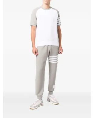 Thom Browne 4-Bar stripe T-shirt - White - サムネイル2