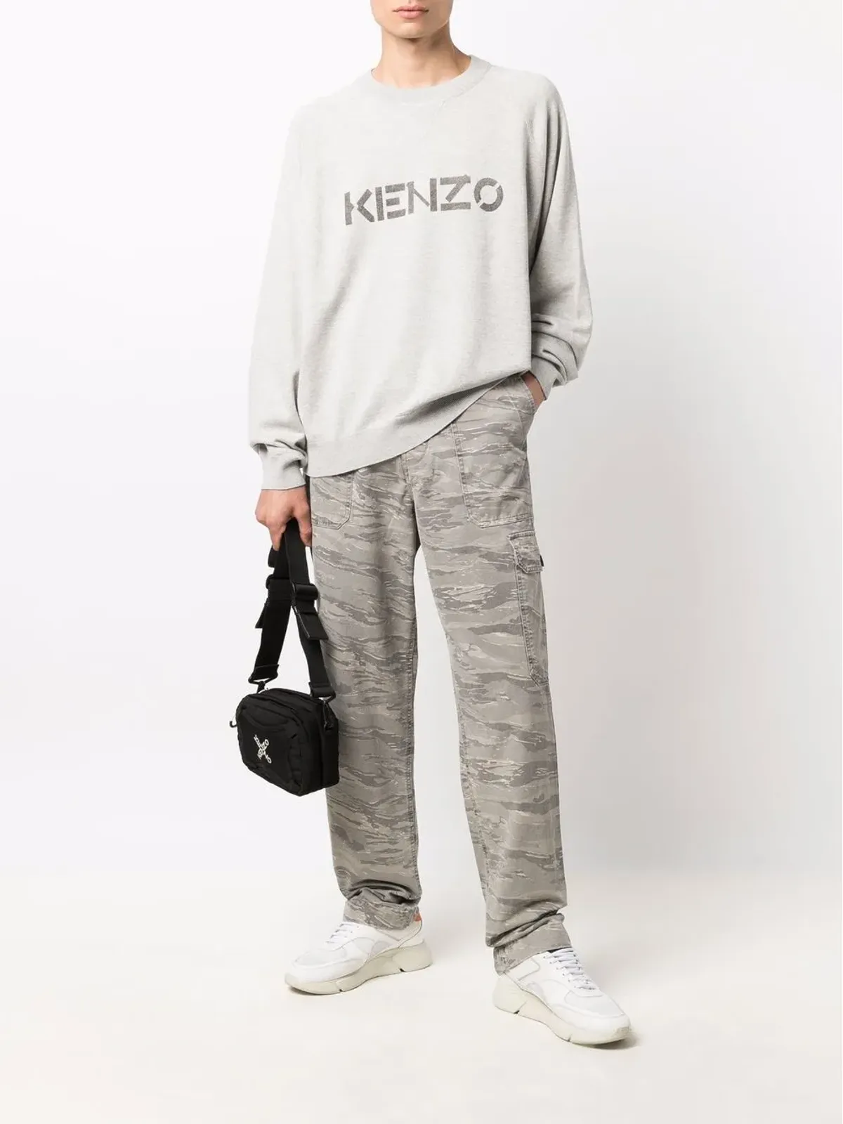Kenzo ロゴ クルーネック ジャンパー - 画像2