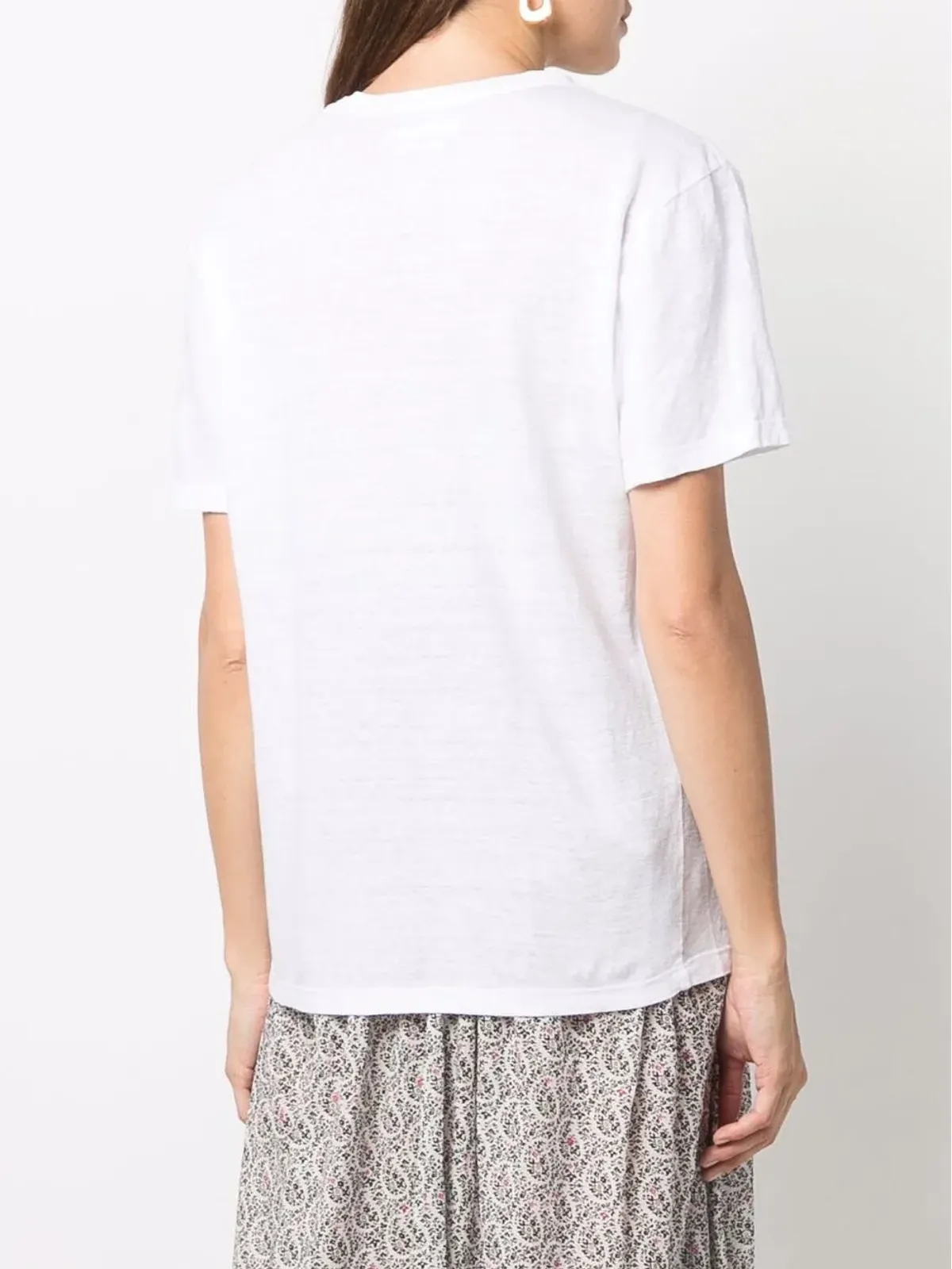 MARANT ÉTOILE Zewel ロゴプリント Tシャツ - 画像4