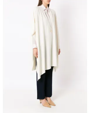 Valentino Garavani ロゴプレート付きニットポンチョ - サムネイル3