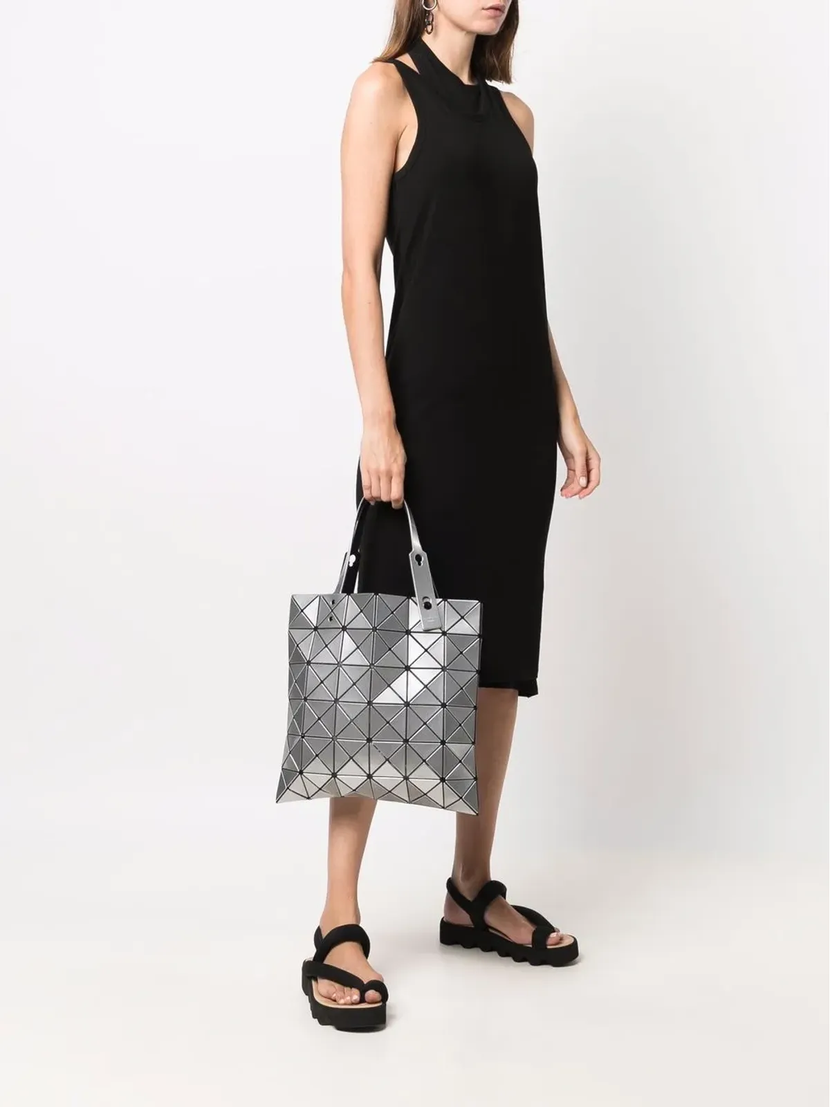 Bao Bao Issey Miyake ルセント幾何学パネルのトートバッグ - 画像2