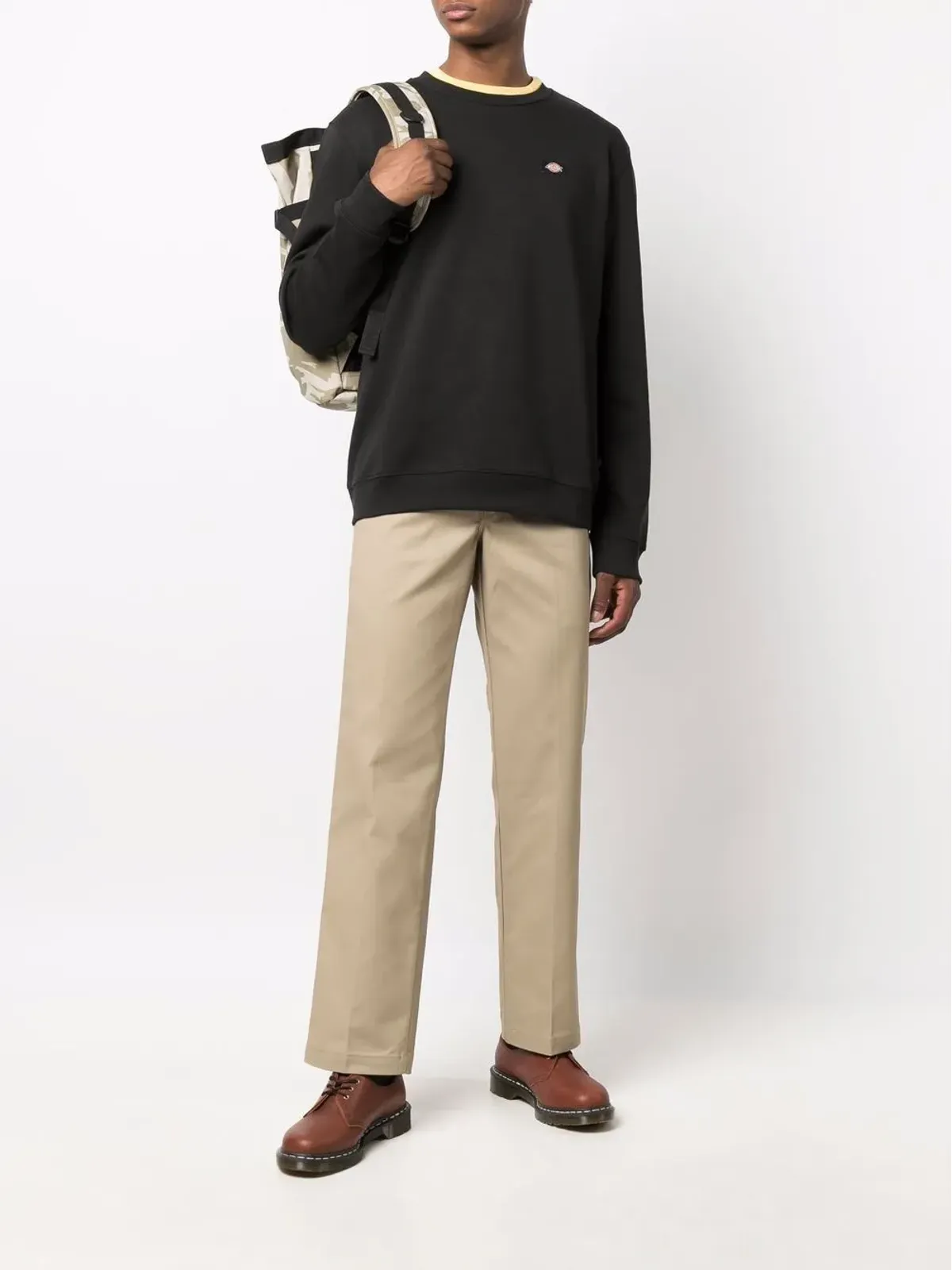 Dickies Construct ロゴパッチ付きクルーネックスウェットシャツ - 画像2