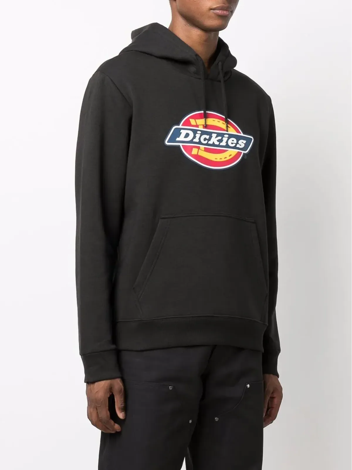 Dickies Construct ロゴプリント長袖フーディ - 画像3
