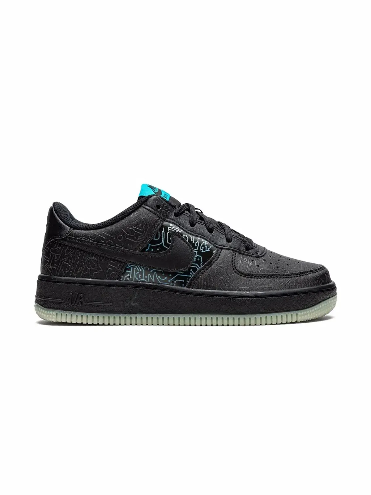 Nike Kids Space Jam Air Force 1 Low 'Computer Chip' スニーカー - 画像2