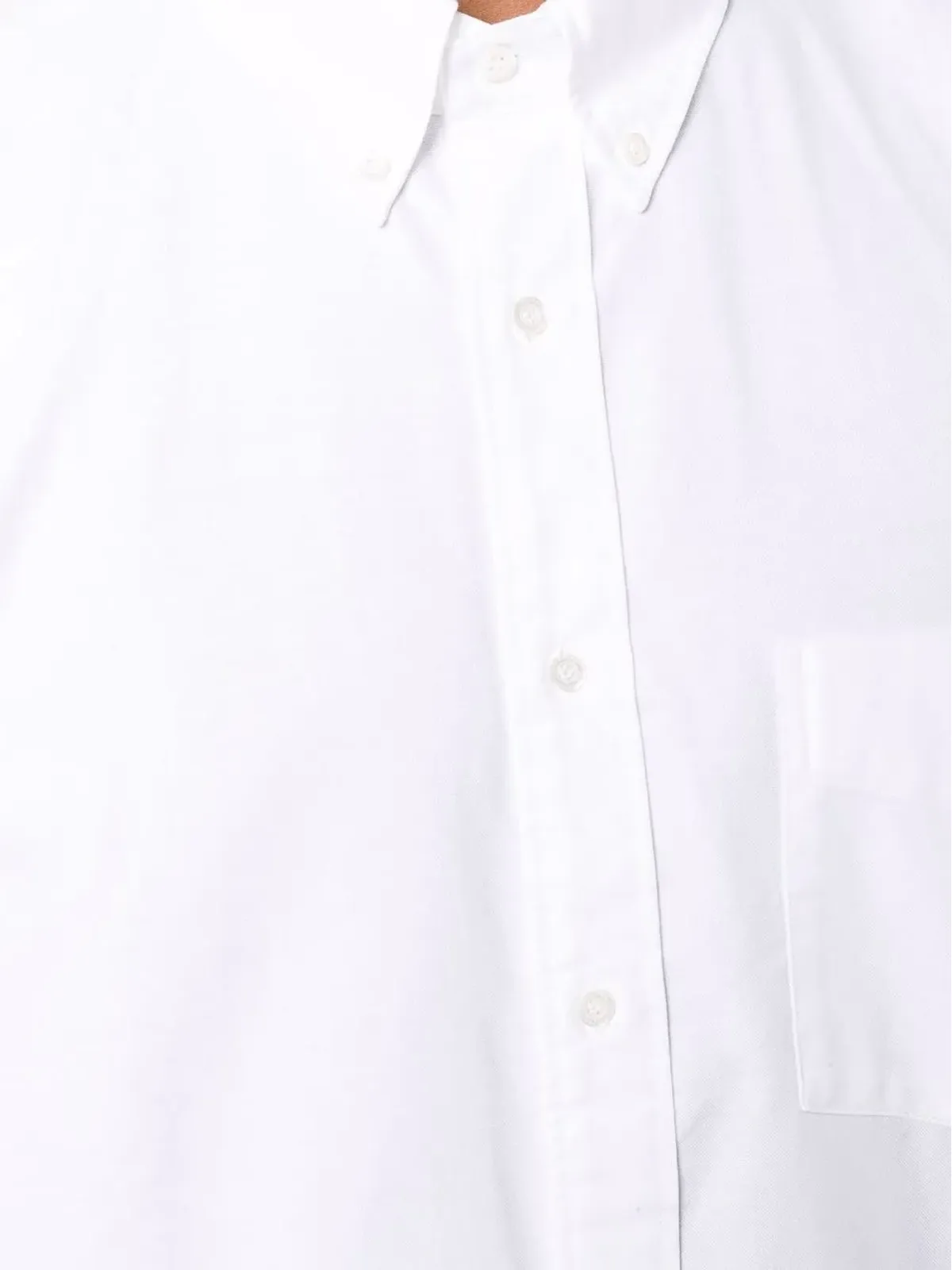 ASPESI ボタンダウン長袖シャツ - White - 画像5