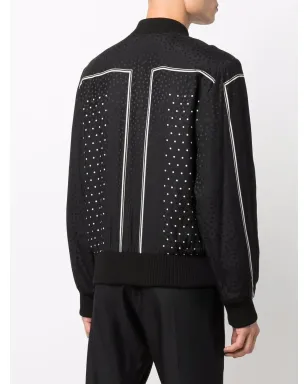 Saint Laurent ポルカドット柄ボンバージャケット - サムネイル4