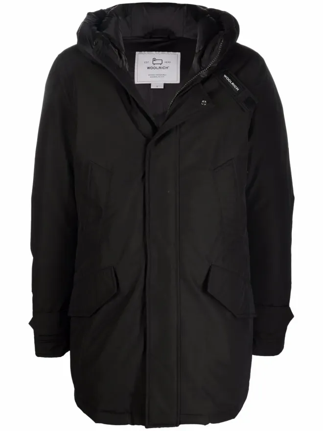 Woolrich Woolrich Polar high collar parka - Blackの商品画像