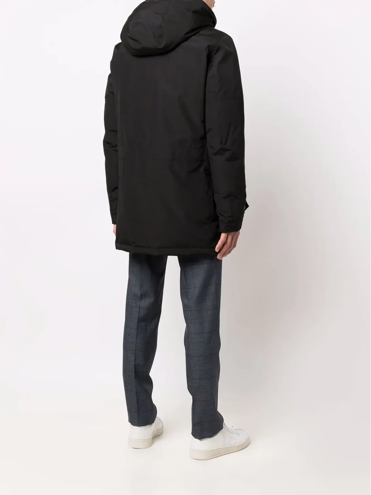 Woolrich Polar high collar parka - Black - 画像4