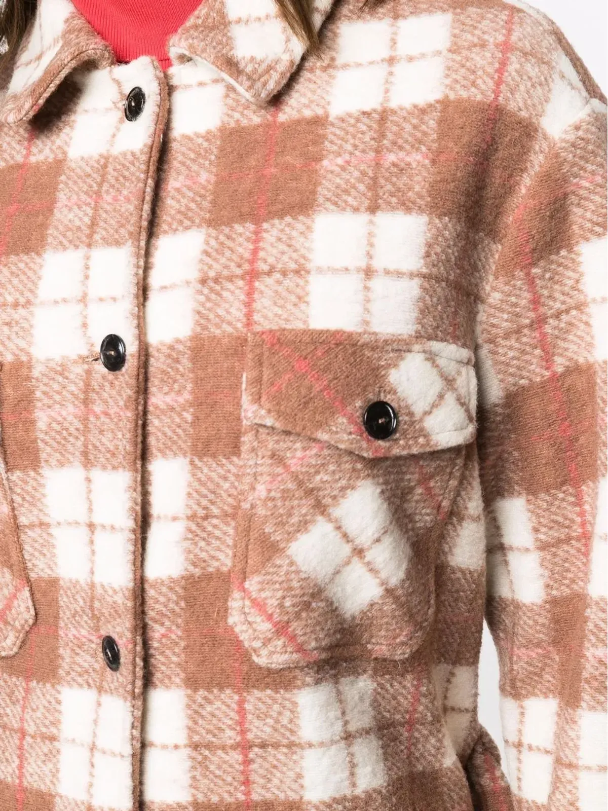 Woolrich Gentry チェック柄オーバーシャツ - 画像5