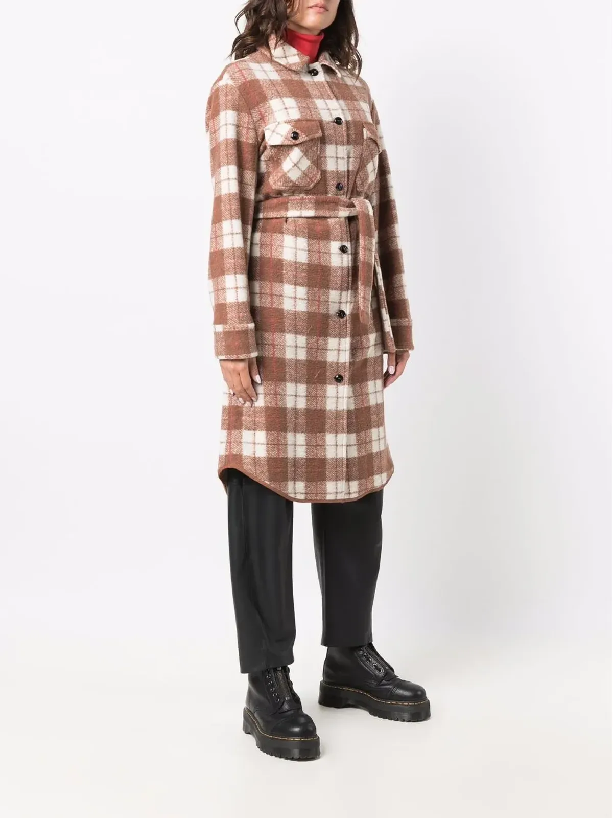 Woolrich Gentry チェック柄オーバーシャツ - 画像3