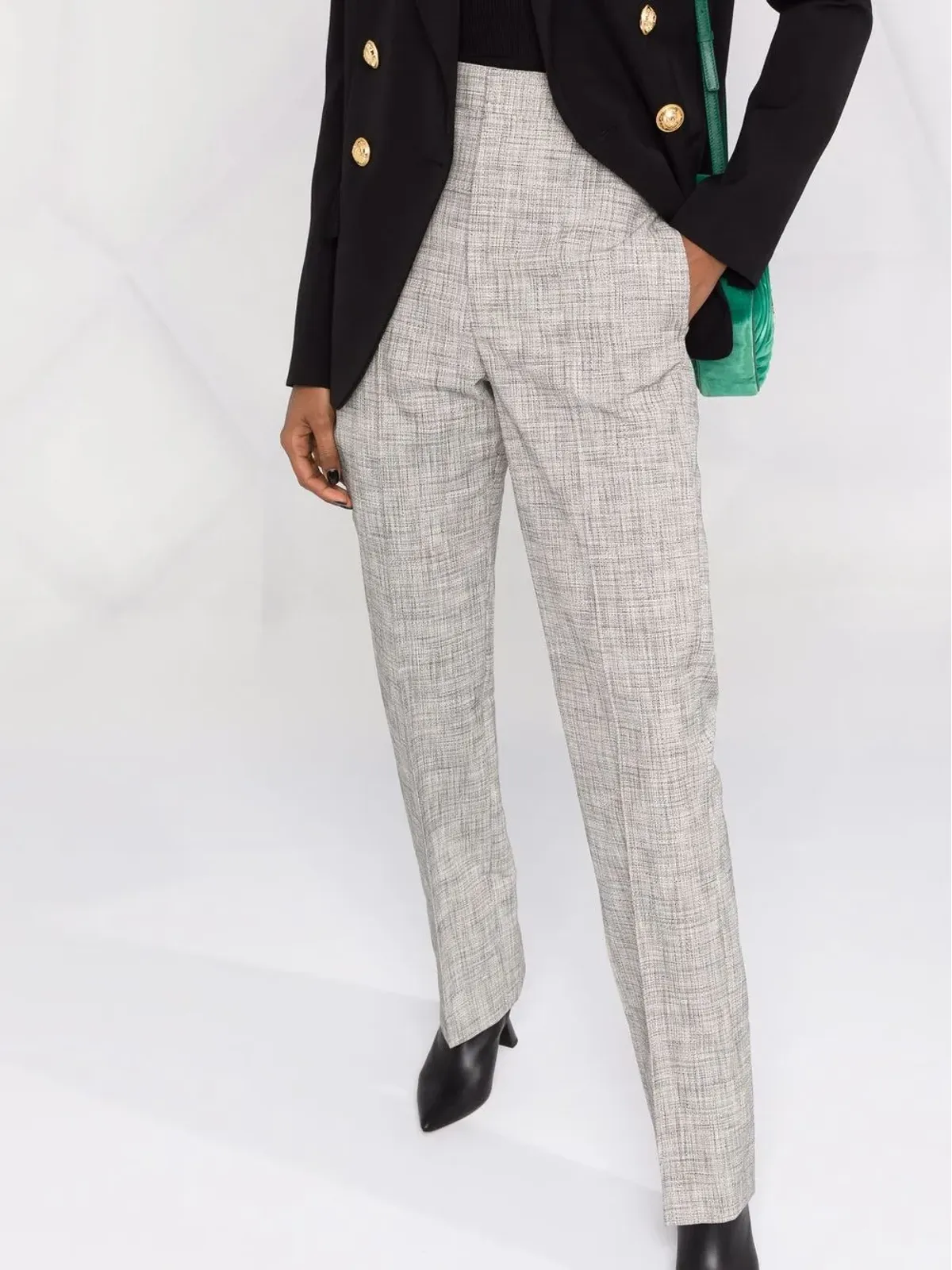 ISABEL MARANT リロキア ハイウエスト テーラードパンツ - 画像5
