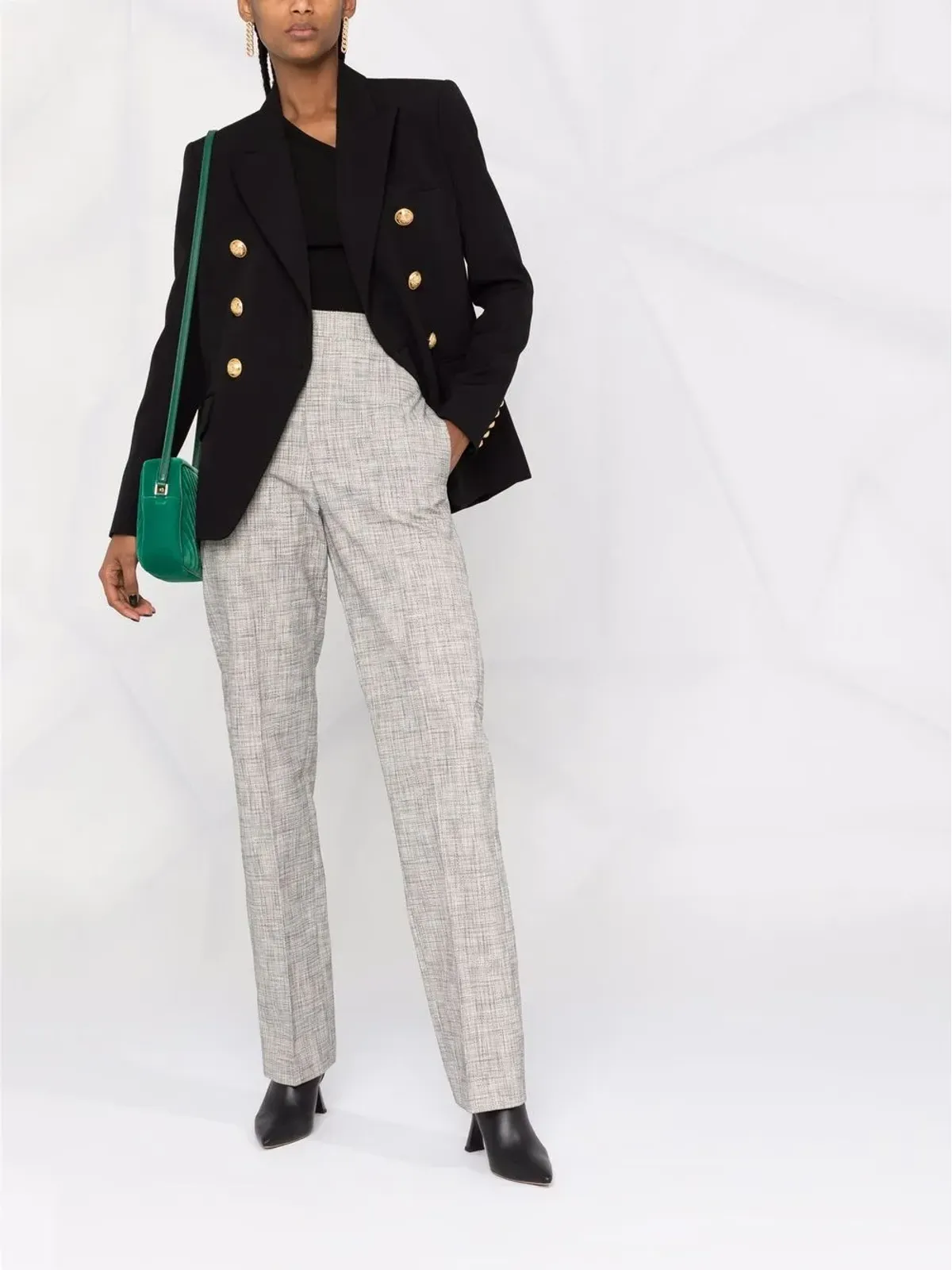 ISABEL MARANT リロキア ハイウエスト テーラードパンツ - 画像2