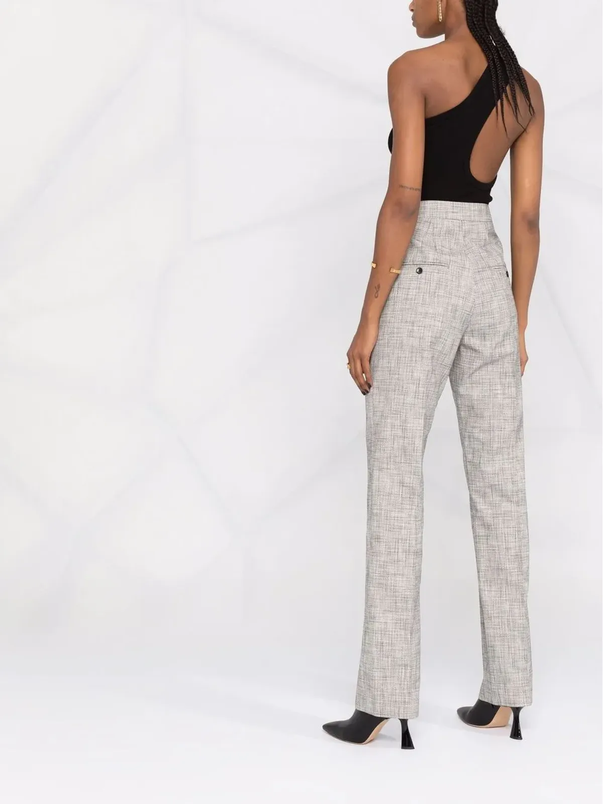 ISABEL MARANT リロキア ハイウエスト テーラードパンツ - 画像4