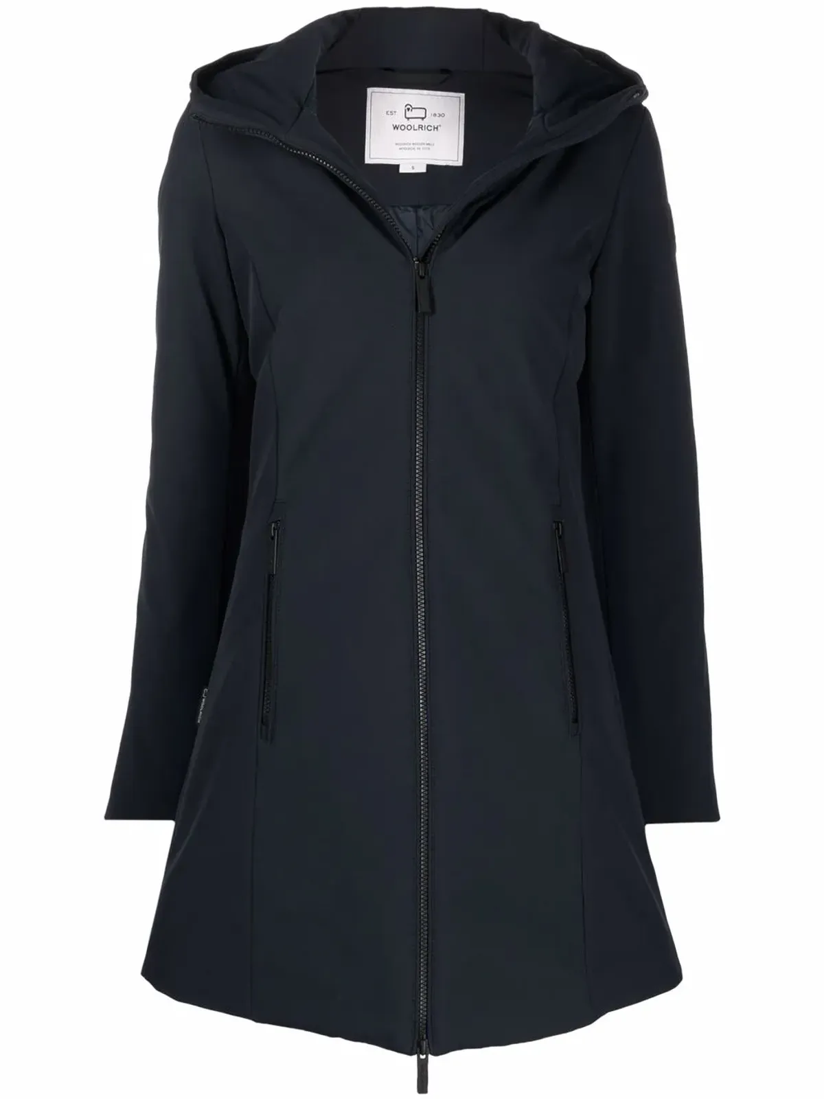 Woolrich パディッドフード付きパーカコート - 画像1