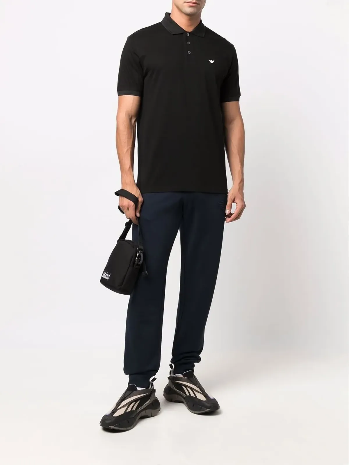 Emporio Armani ロゴディテール ポロシャツ - 画像2