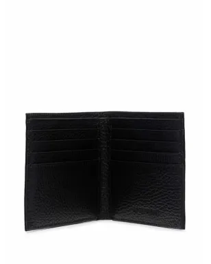 Emporio Armani グレインドエンボスロゴ ウォレット ブラック - サムネイル3