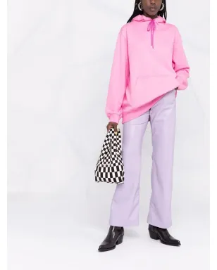 MSGM ドローストリングコットンフーディー - サムネイル2