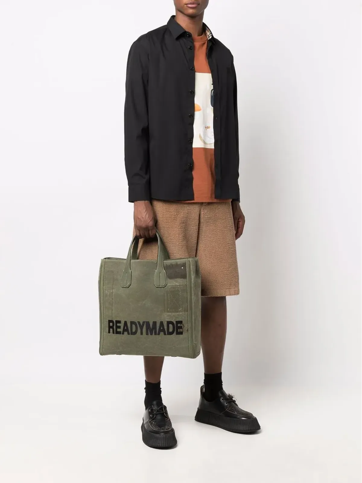 Readymade ロゴ入りトートバッグ - 画像2