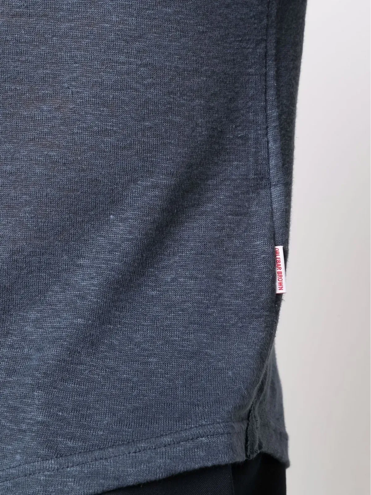 Orlebar Brown 短袖リネンポロシャツ - 画像5