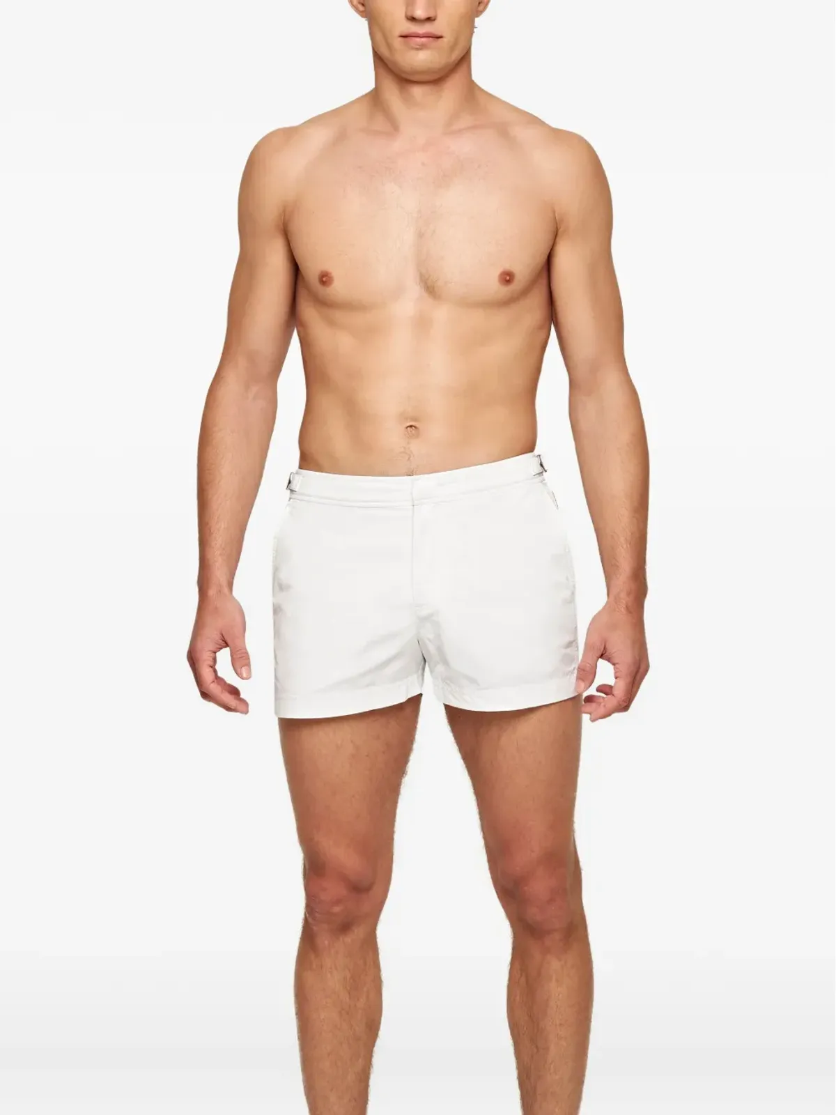 Orlebar Brown ミッドライズ・スイムショーツ - ホワイト - 画像2