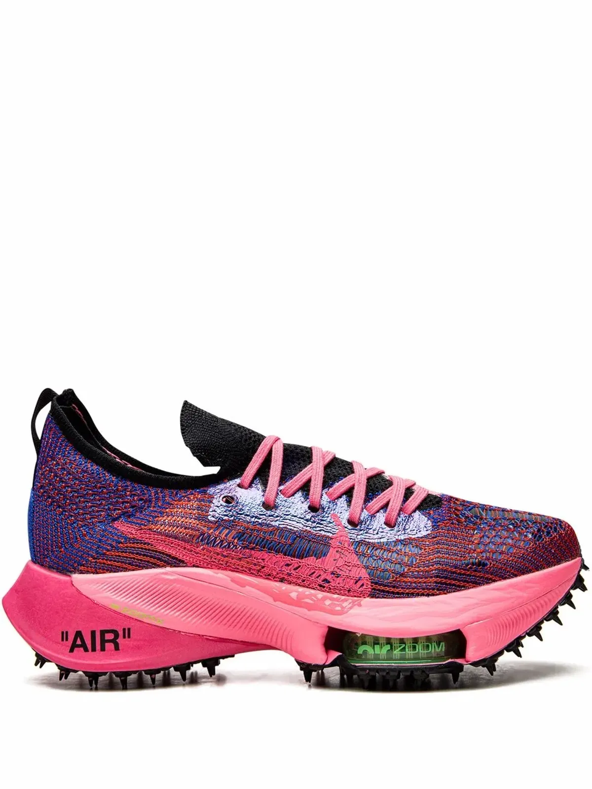 Nike X Off-White エア Zoom Tempo Next ピンクグロー スニーカー - 画像1