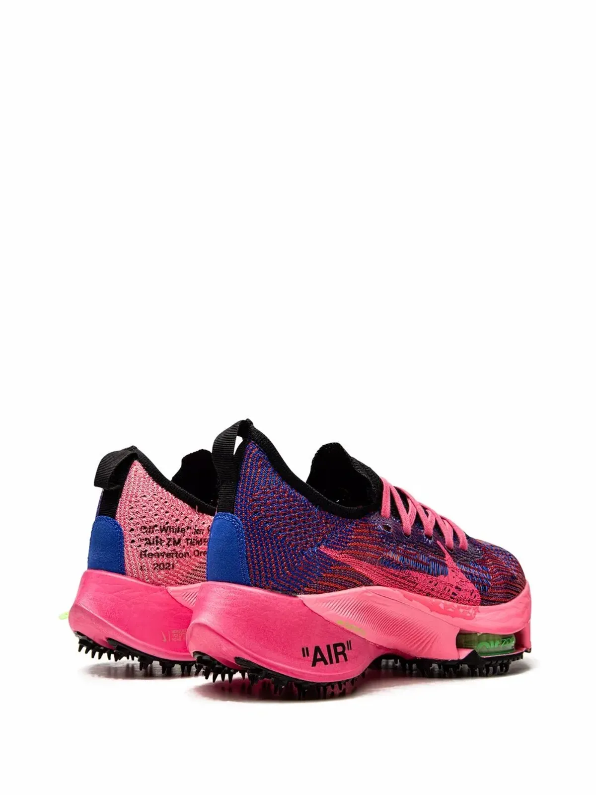 Nike X Off-White エア Zoom Tempo Next ピンクグロー スニーカー - 画像3