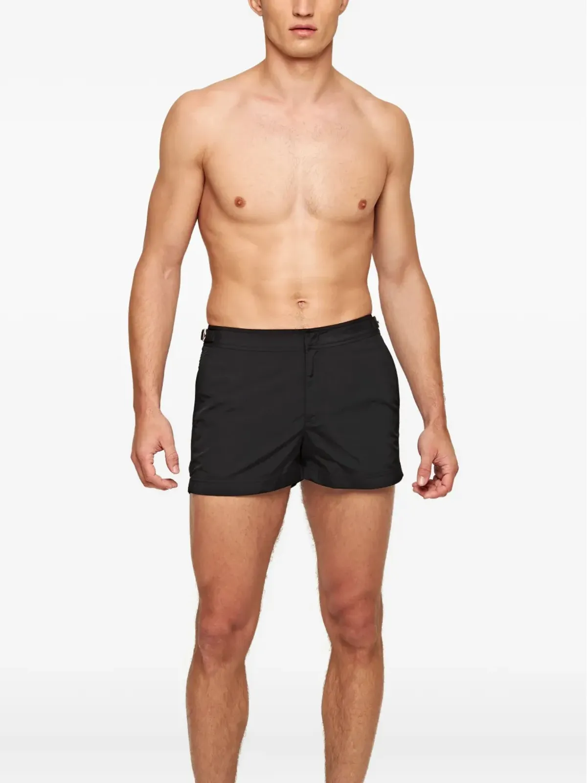 Orlebar Brown Springer buckle-detail swim shorts - Black - 画像5