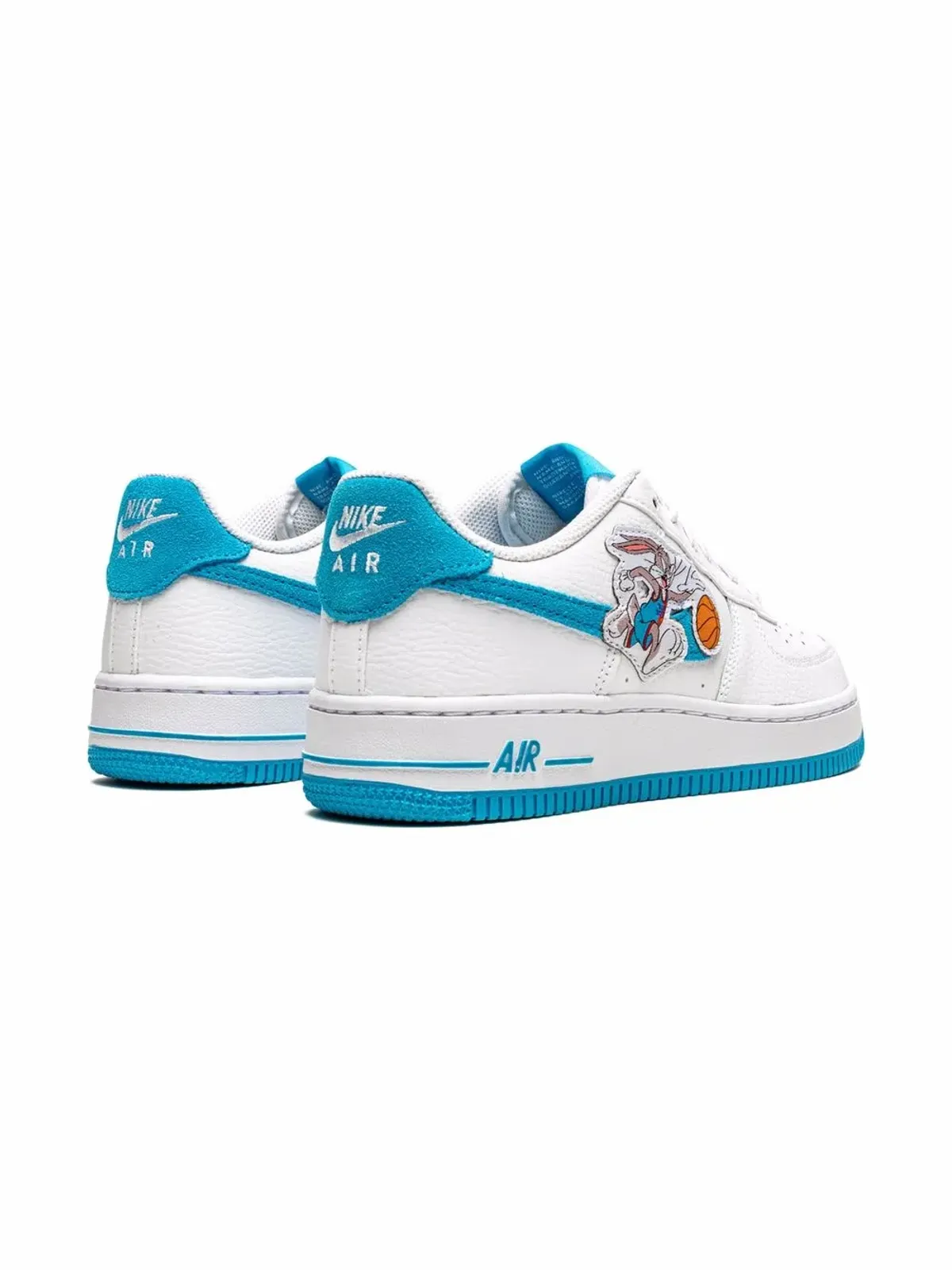 Nike Kids Space Jam エアフォース1 ロー Hare スニーカー - 画像3