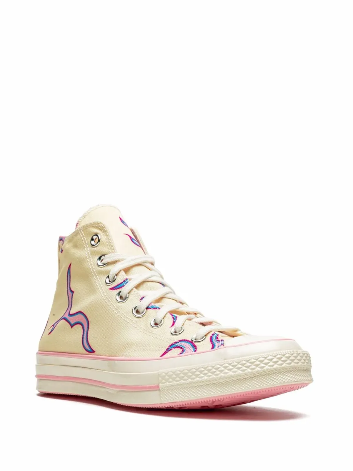 Converse ゴルフ Le Fleur Chuck 70 Hi Pink Flames スニーカー - Neutrals - 画像2