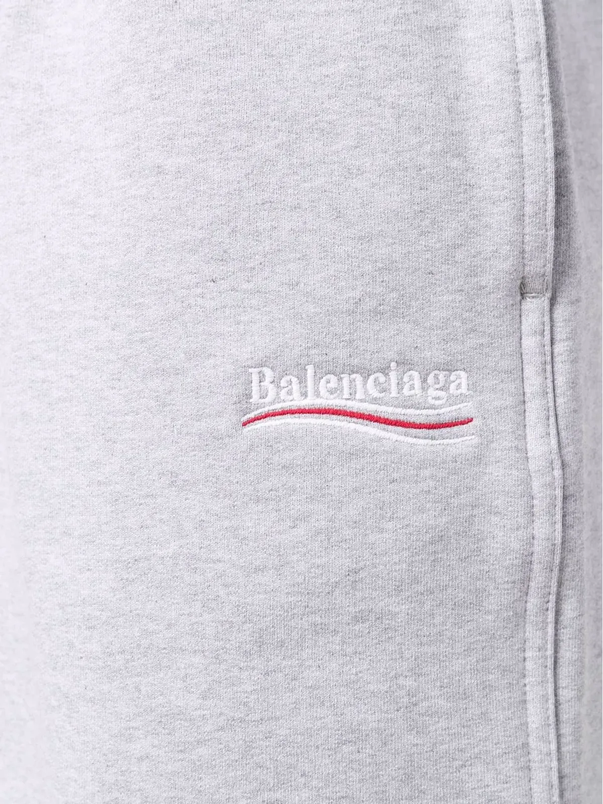 Balenciaga ロゴ刺繍 トラックショーツ - 画像5