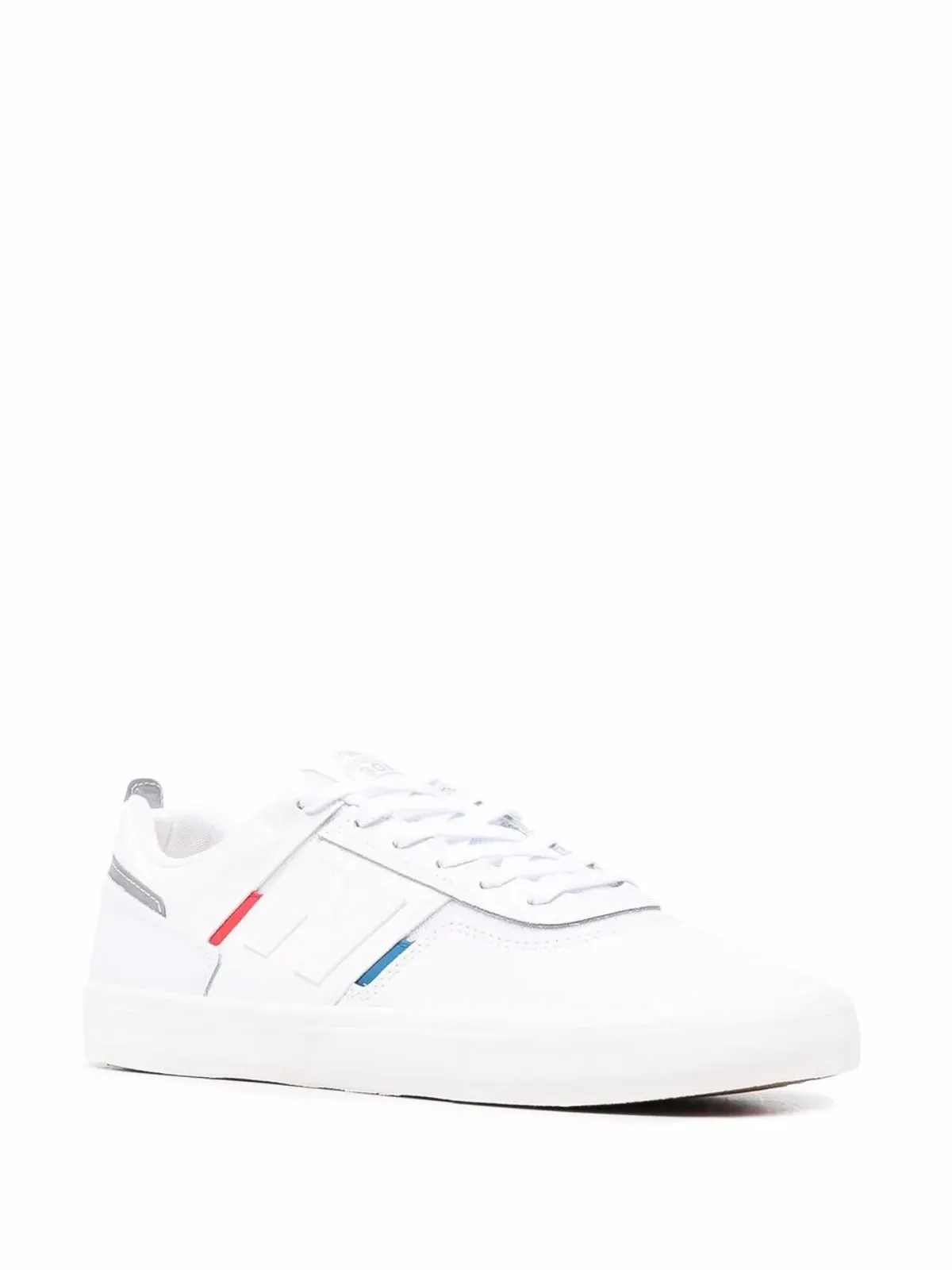 New Balance ロゴパッチ パネルドレザー スニーカー - 画像2