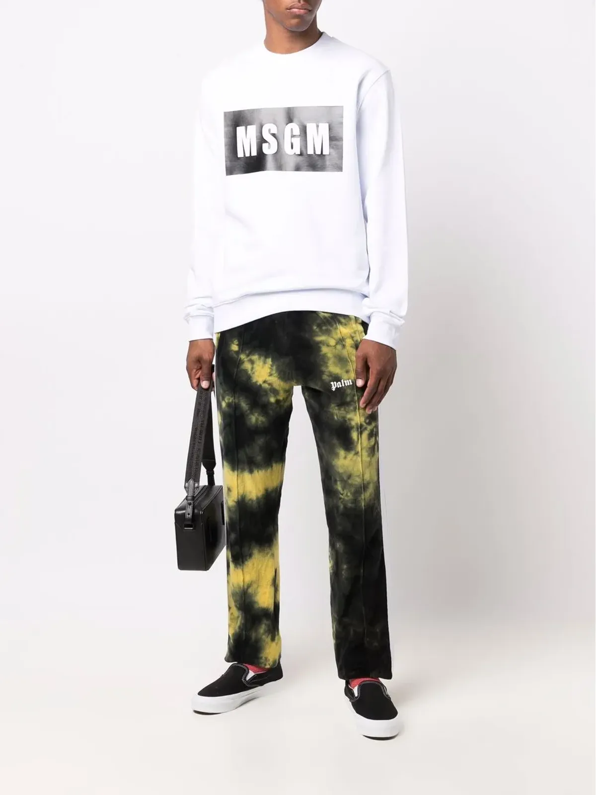 MSGM ロゴボックスプリント スウェットシャツ - 画像2