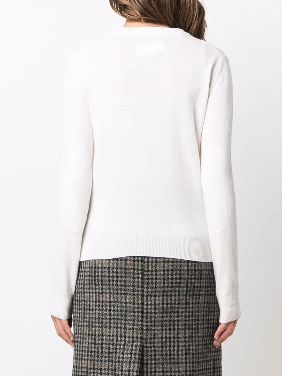 Maison Margiela ファインニット クルーネック ジャンパー - White - 画像4