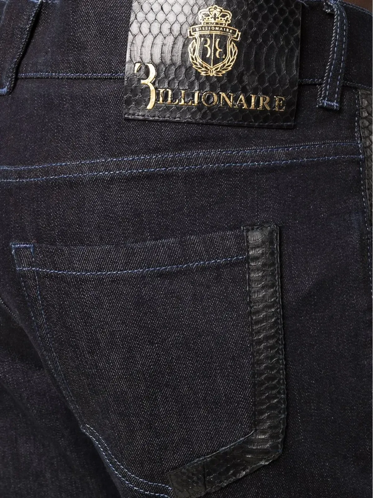 Billionaire レギュラーカットジーンズ - 画像5