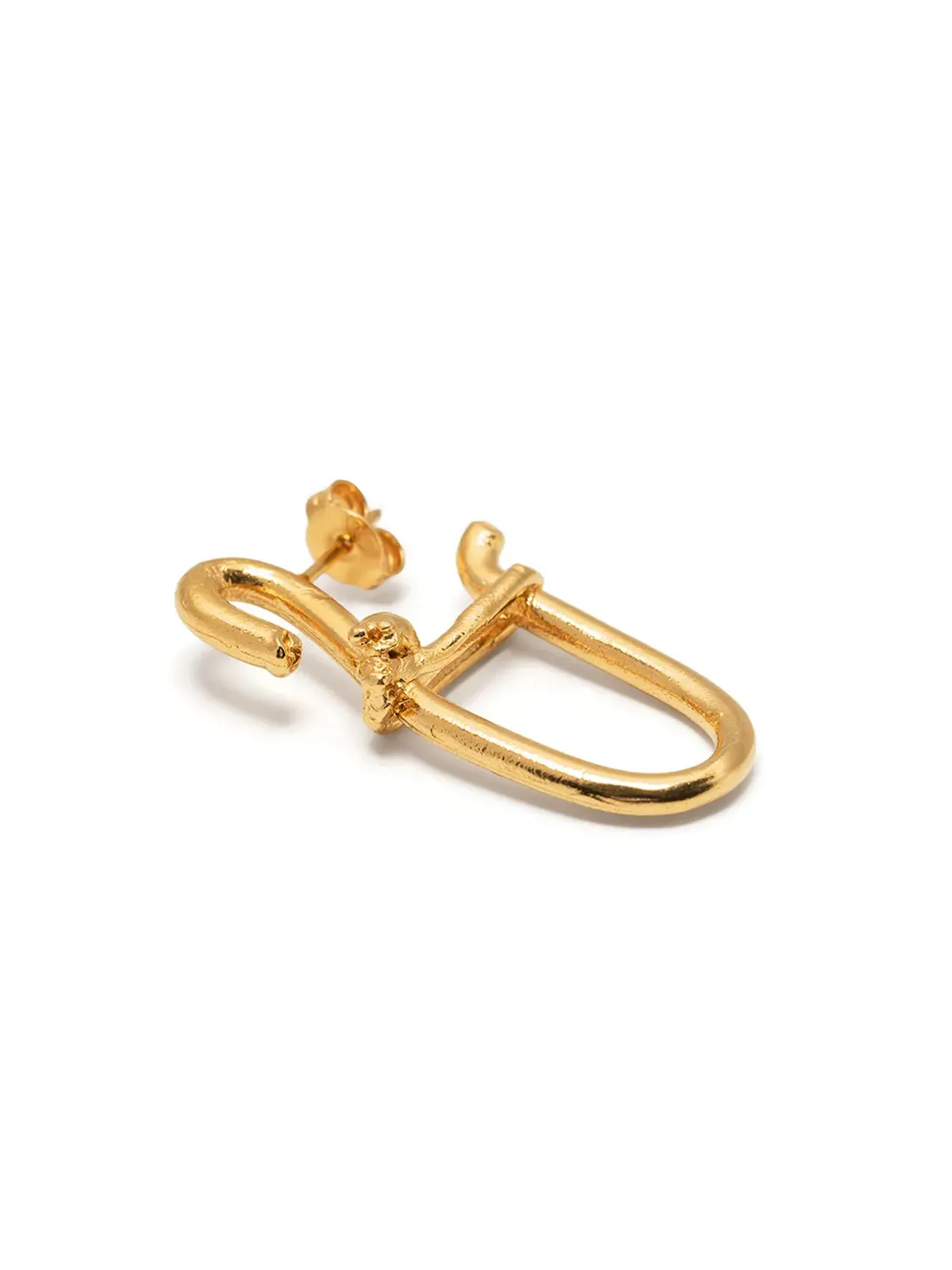 Alighieri sculptural-design butterfly-clasp earrings - 画像3