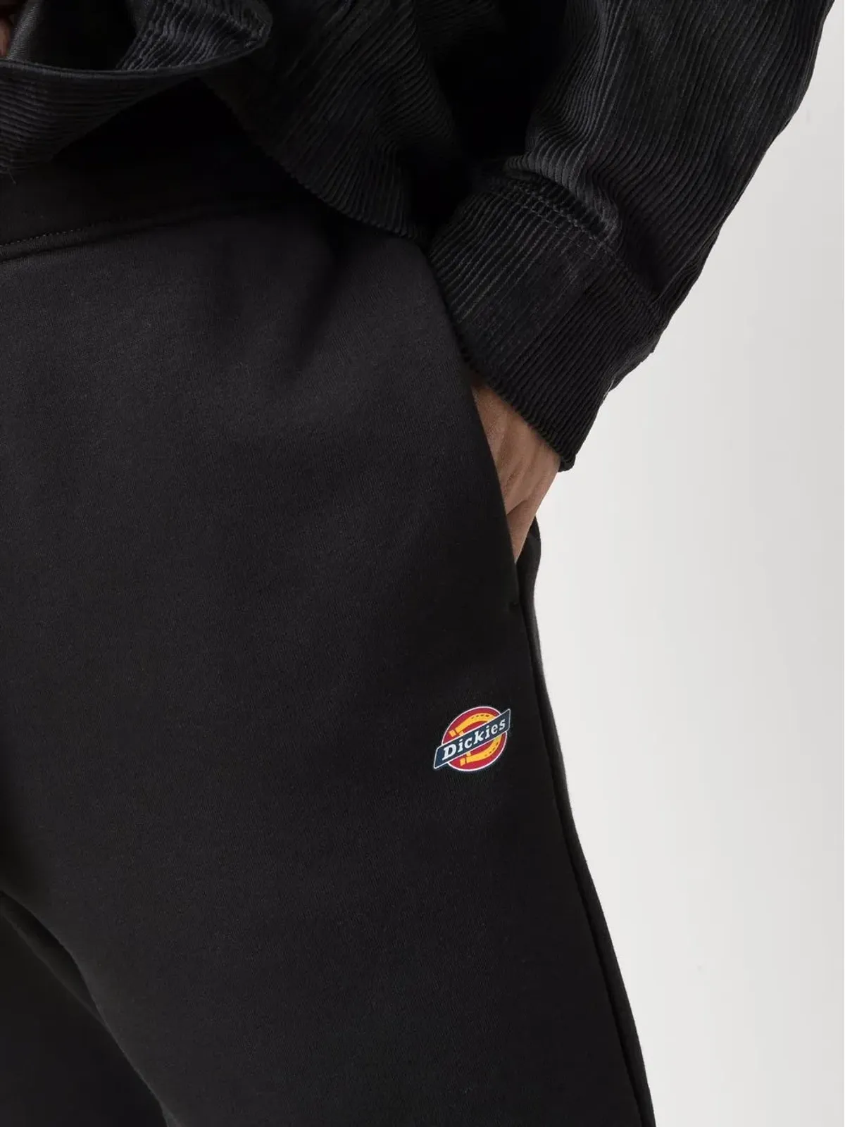 Dickies Construct ロゴパッチ ドローストリング トラックパンツ - ブラック - 画像5