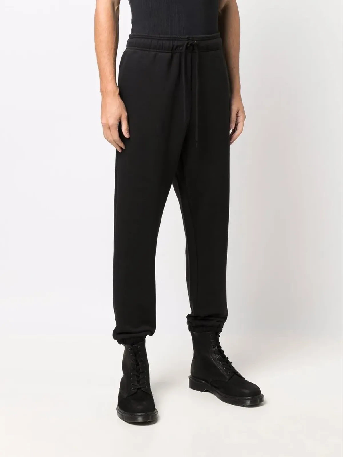 Dickies Construct ロゴパッチ ドローストリング トラックパンツ - ブラック - 画像3