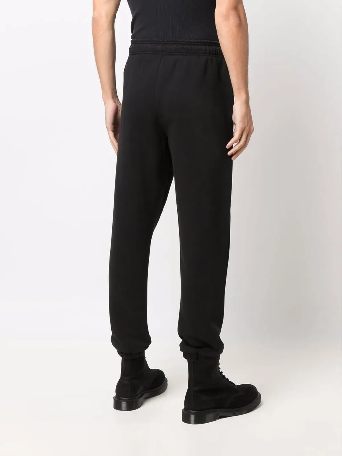 Dickies Construct ロゴパッチ ドローストリング トラックパンツ - ブラック - 画像4