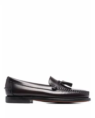 Sebago タッセルディテール レザー ペニーローファー - レッド - サムネイル1