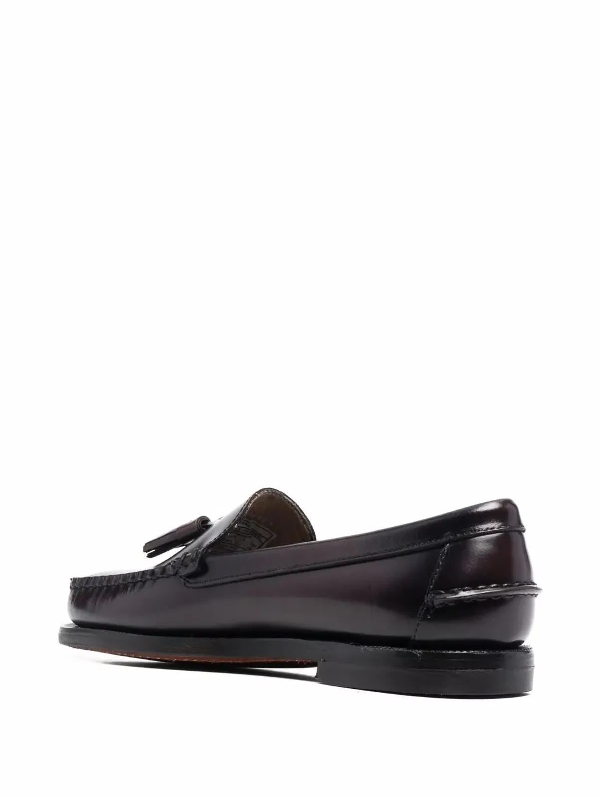 Sebago タッセルディテール レザー ペニーローファー - レッド - 画像3