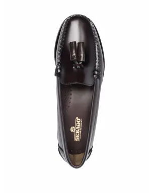 Sebago タッセルディテール レザー ペニーローファー - レッド - サムネイル4