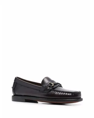 Sebago horsebit-detail leather loafers - Red - サムネイル2