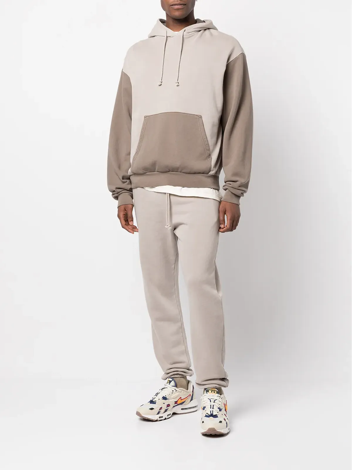 John Elliott 1992 カラーブロック ドローストリング ジョガー - 画像2