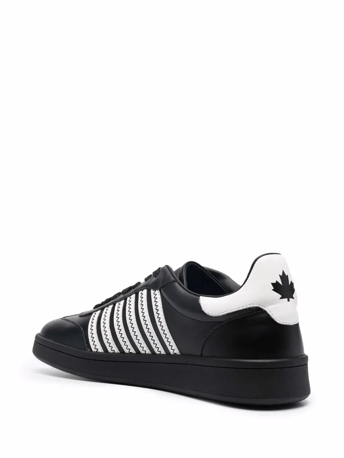 DSQUARED2 サイドストライプディテール ローカットスニーカー - 画像3