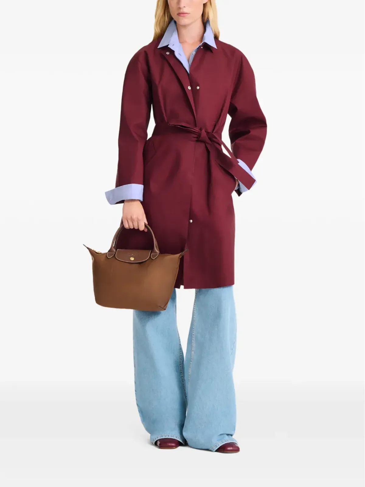Longchamp S Le Pliage Original tote bag - Brown - 画像2