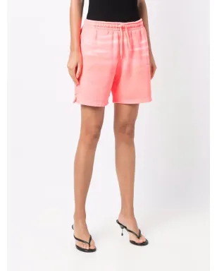 Alexander Wang タイダイ柄 コットン トラックショーツ - Pink - サムネイル3