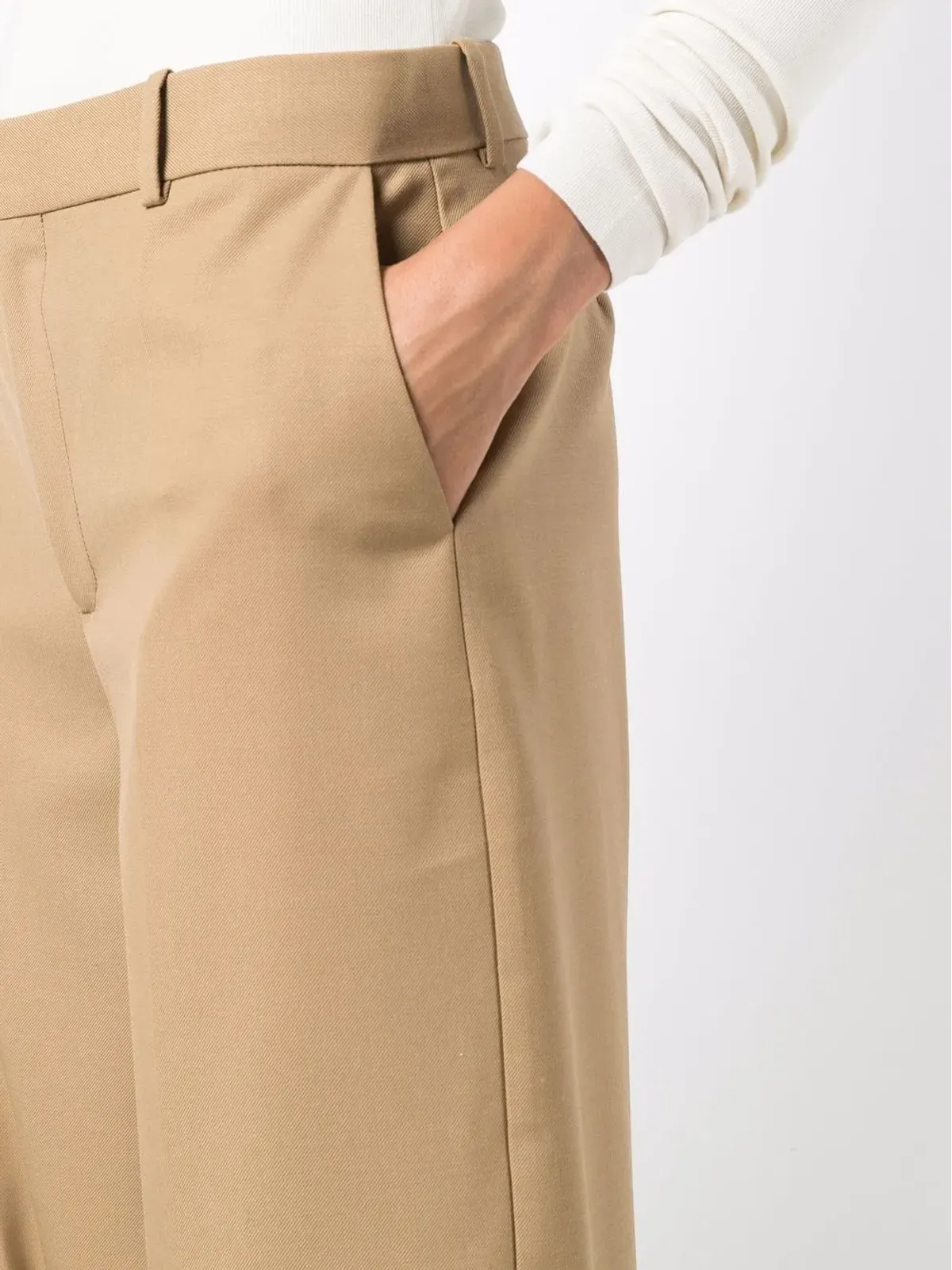 Rodebjer ミッドライズ クロップドパンツ - 画像5