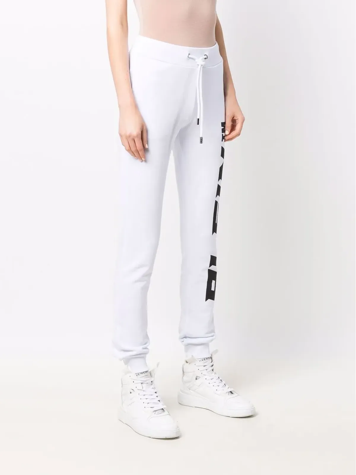 Philipp Plein ロゴプリント コットン ジョガー - 画像3
