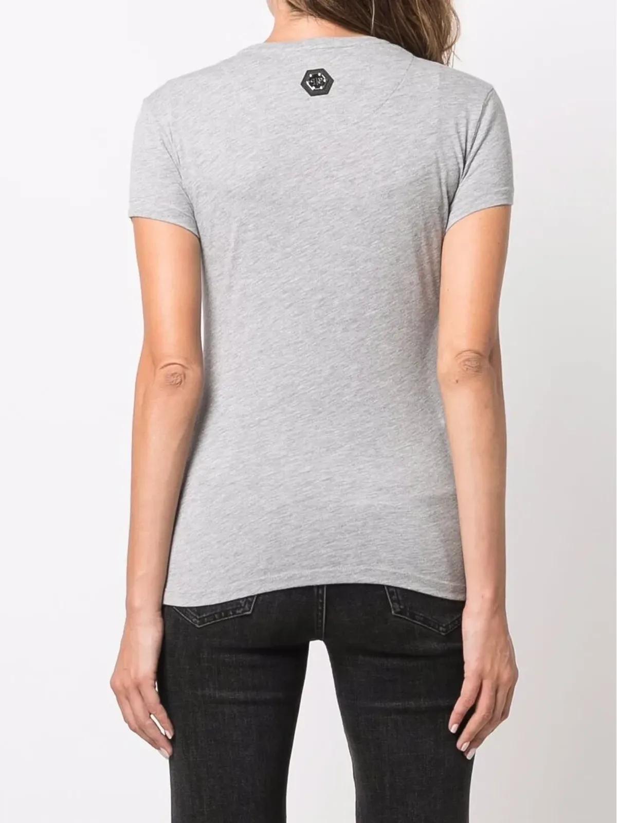 Philipp Plein ラウンドネック半袖Tシャツ - グレー - 画像4