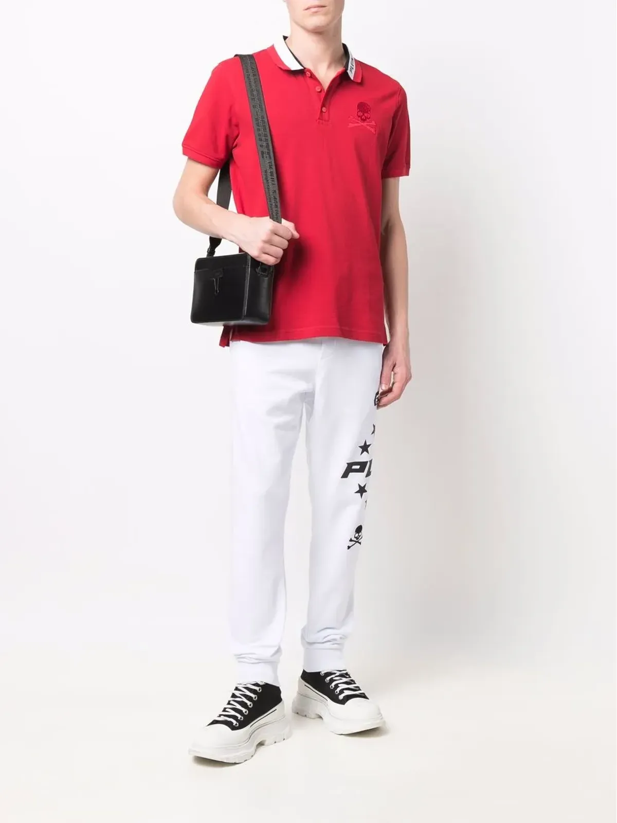Philipp Plein ロゴ入りドローストリング トラックスーツパンツ - 画像2